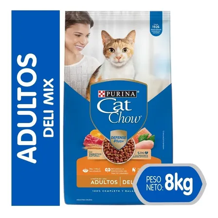 Alimento para Gato Adulto Seco Cat Chow Deli Mix 8kg