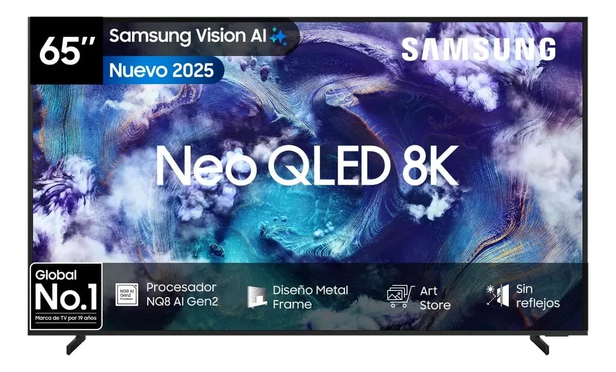 65 Neo QLED Mini Led 8K QN900F Vision AI Smart TV 2025
