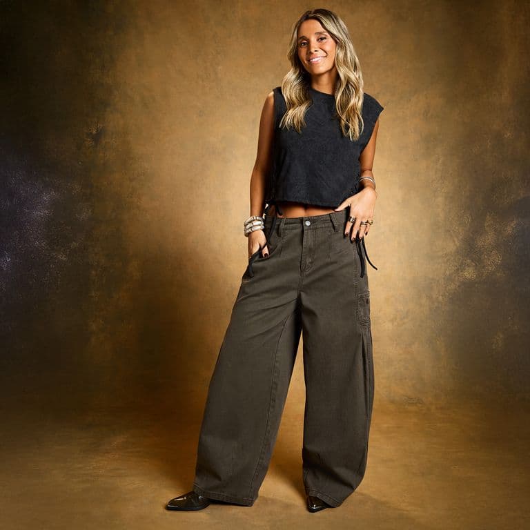 Pantalón mujer black