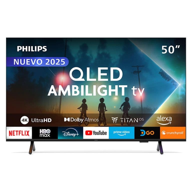 Ambilight TV 50" QLED 4K UHD 50PUD8250