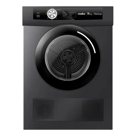 Secadora Carga Frontal Eléctrica 11 kg Gris Mabe SEM011VDCL0