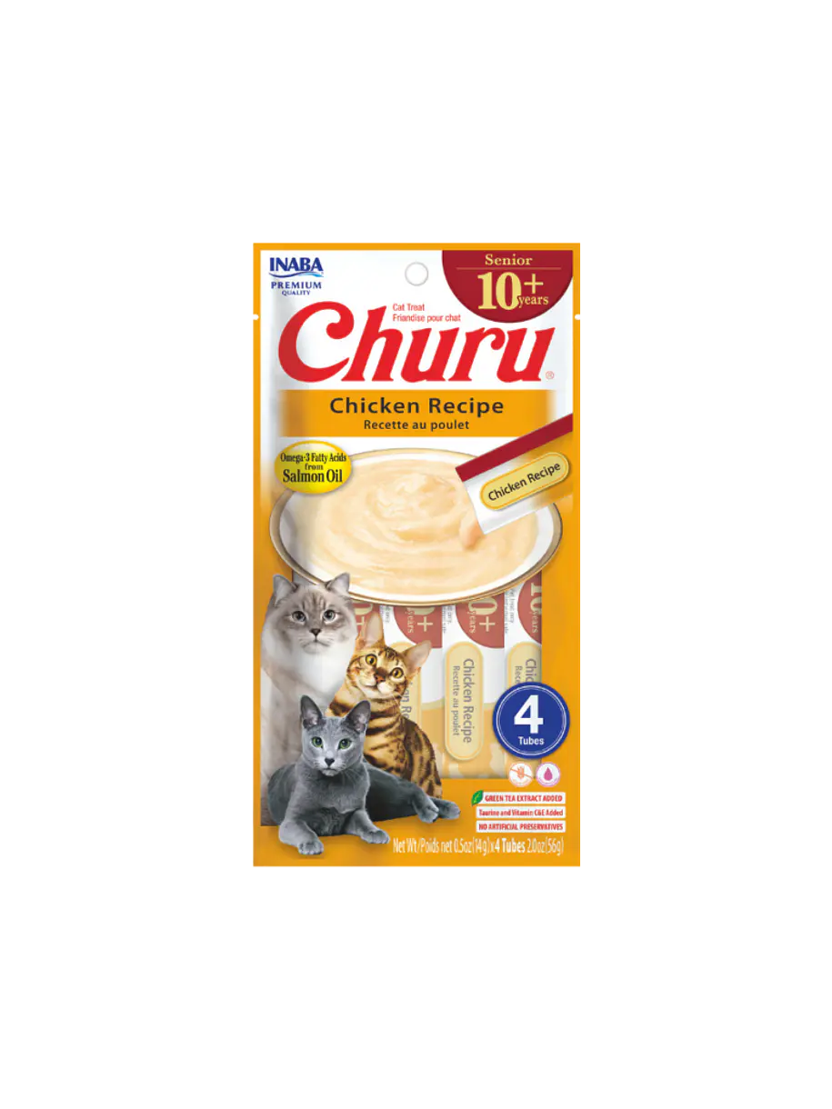 CHURU CAT SENIOR POLLO 56 GR (USA695)