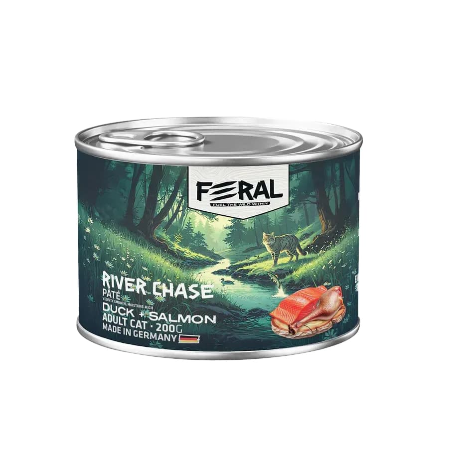 LATA FERAL GATO ADULTO DUCK&SALMON 200GR